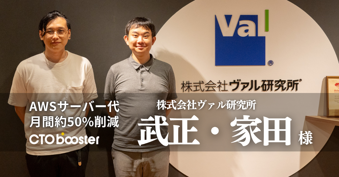 AWSサーバ代月間約50%削減／株式会社ヴァル研究所